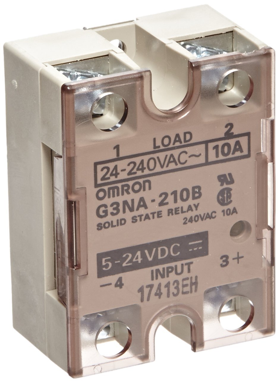 Omron G3NA-210B-DC5-24 Solid State Relay, Zero Cross Function, Yellow  Indicator, Phototriac Coupler Isolation, 10 A Rated Load C - RaspBerrer -  Raspberry & Arduino Compatible Components